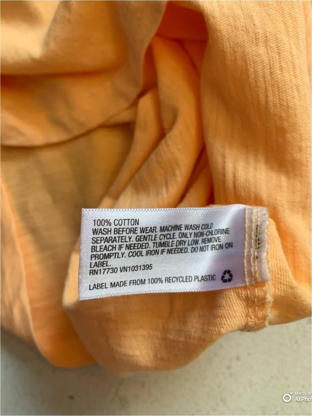 Universal Thread Mellow Orange Boxy Short Sleeve T-Shirt NWT 100% Cotton - Picture 8 of 12